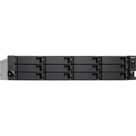 QNAP U 12-Bay Rackmount Nas Am TS-1277XU-RP-2700-8G-US